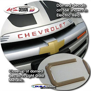 Aufkleber - 3D Diamond CHEVROLET \(Front\) 03-06 Chevy SSR