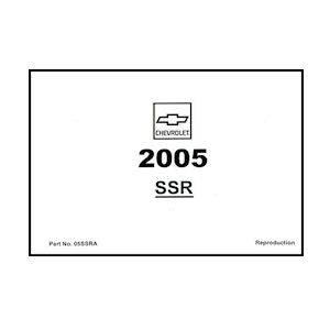 Bedienungsanleitung \(EN\) - 2005 Chevy SSR Roadster