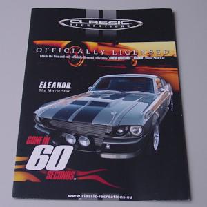 Sales Brochure 1967 Ford Mustang Eleanor (60 Seconds)