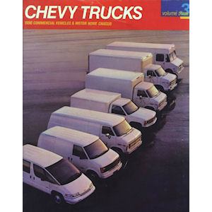 GM Sales Brochure of 1990 Chevrolet Trucks (Commercial Vehicles)