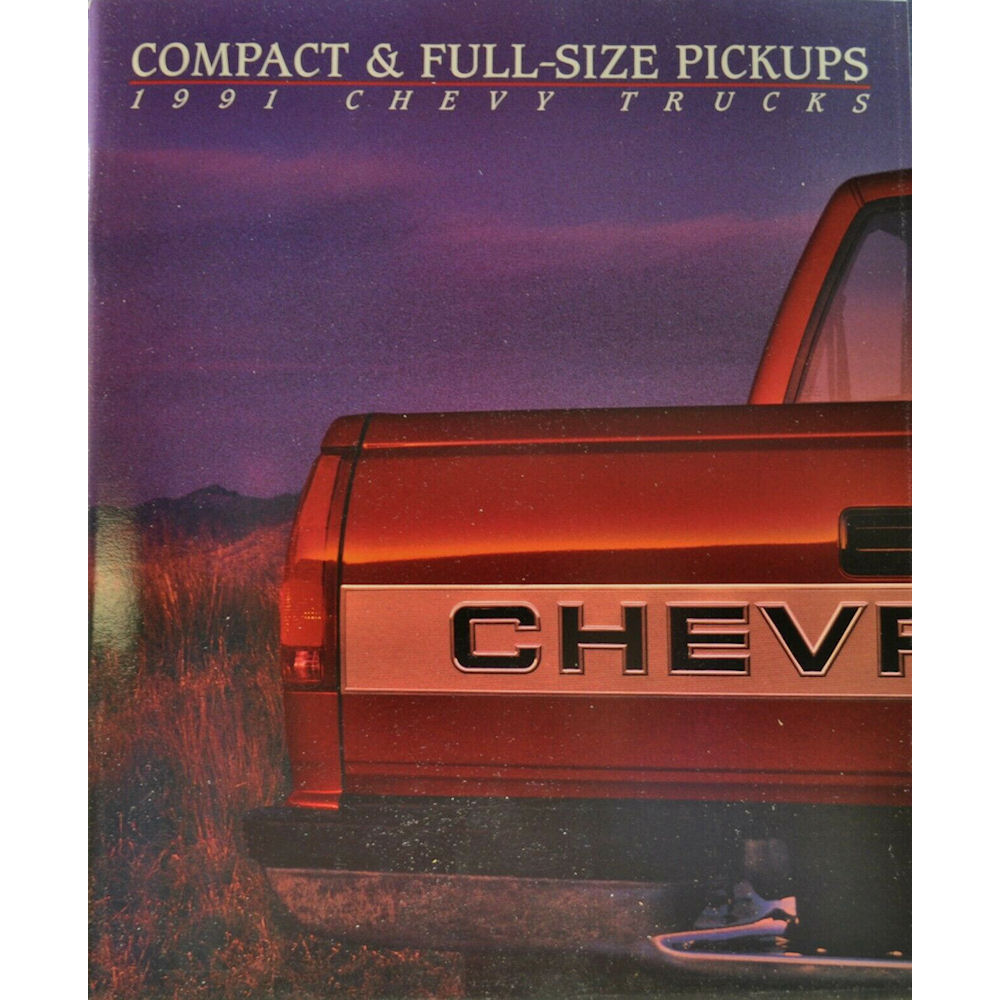 1991 Chevrolet Truck 68page Sales Brochure Catalog Silverado 454SS S-10 C/K Baja 