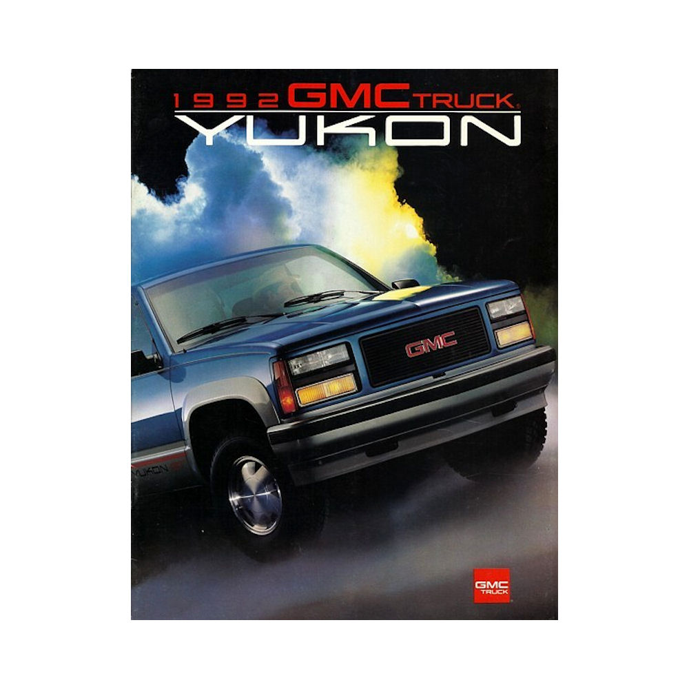 Sales Brochure - 1992 GMC Yukon (english)
