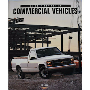 GM Media Sales Brochure of 1998 Chevrolet Commercial Vehicles (GMT400)