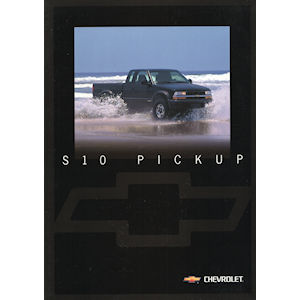 1998 Chevrolet S10 Pickup Car Sales Brochure (german)