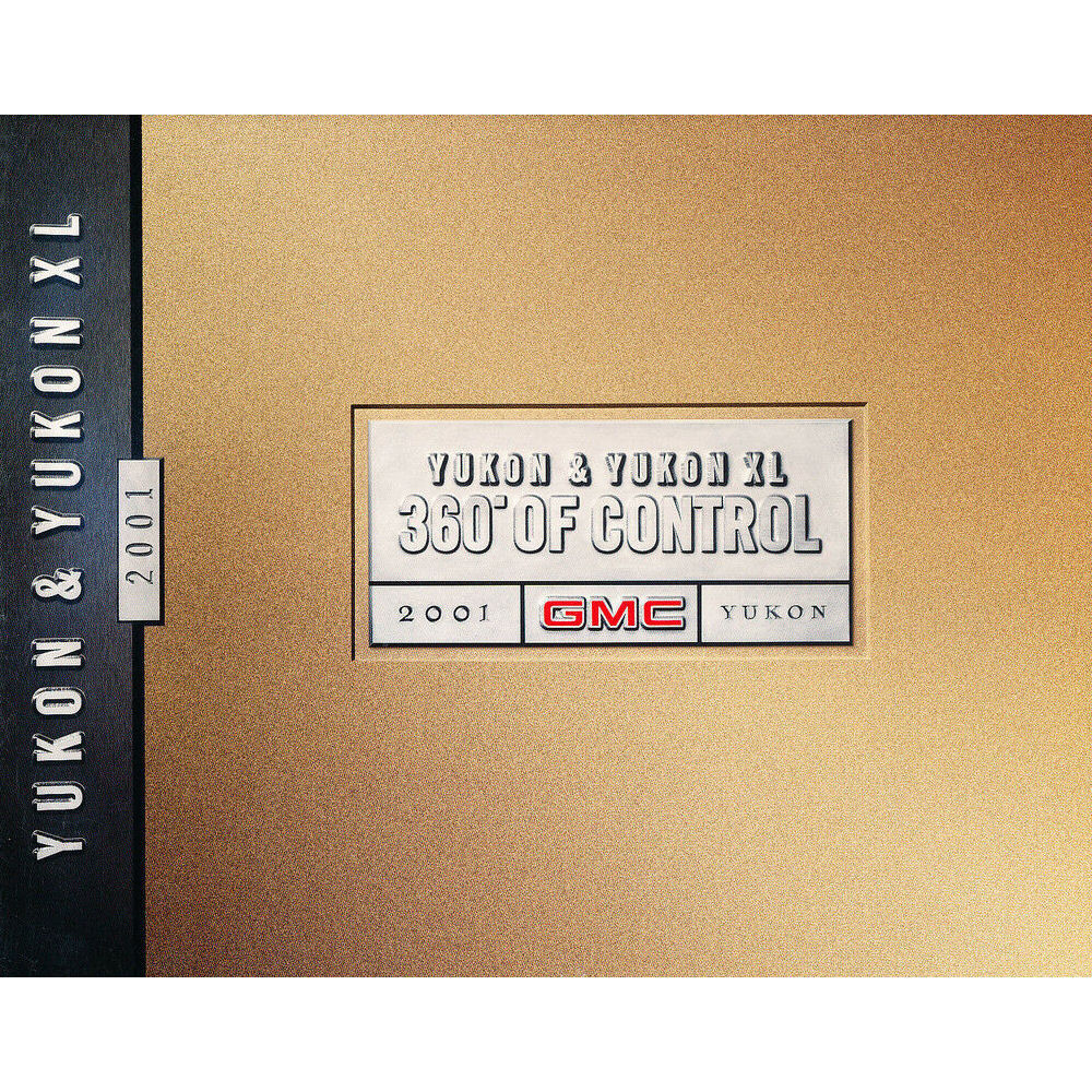 Sales Brochure - 2001 GMC Yukon (english)