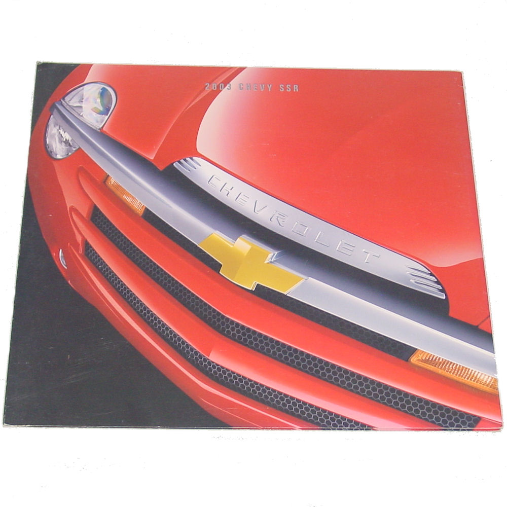 Sales Brochure - 2003 Chevy SSR (english)