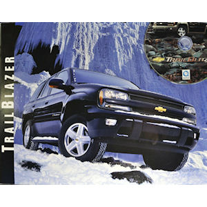 New Car Sales Brochure plus CD-ROM of the 2003 Chevrolet Trailblazer