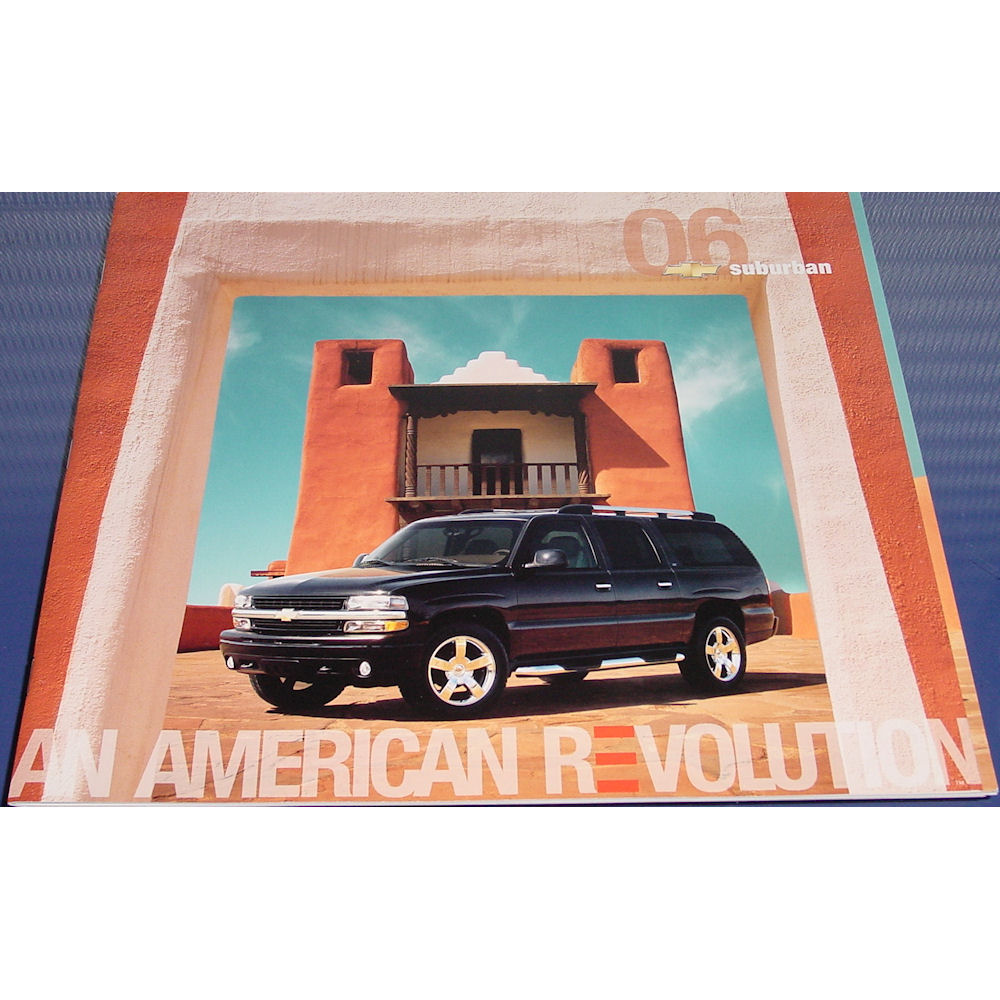 Sales Brochure - 2006 Chevy Suburban (english)