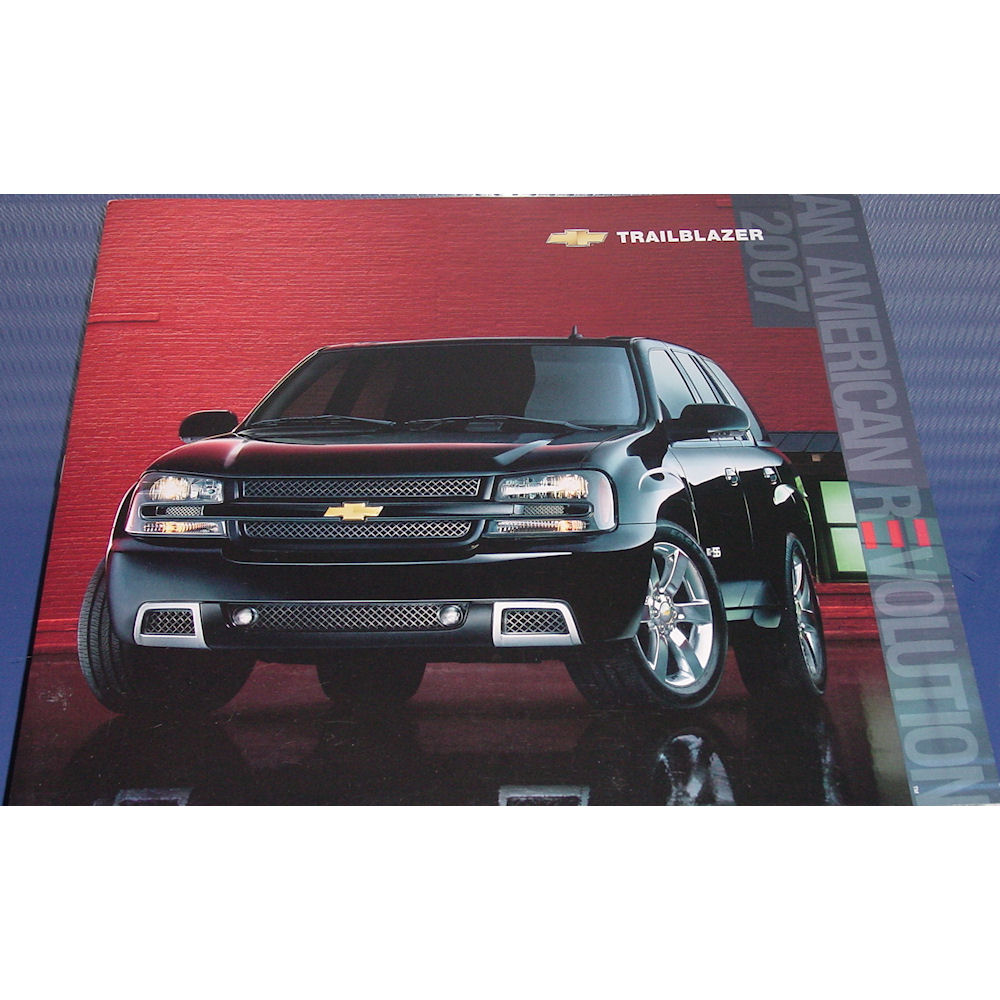 Truck 2007 Chevrolet Chevy Trailblazer and SS Original 24-page Sales Brochure 