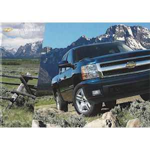 New Car Sales Brochure of the 2008 Chevrolet Silverado Trucks