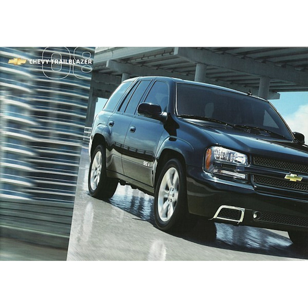 GM New Car Sales Brochure of the 2008 Chevrolet Trailblazer GMT360