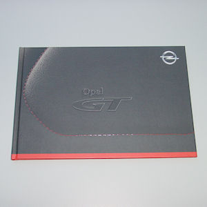 GM New Car Sales Brochure of the 2008 Opel GT Roadster