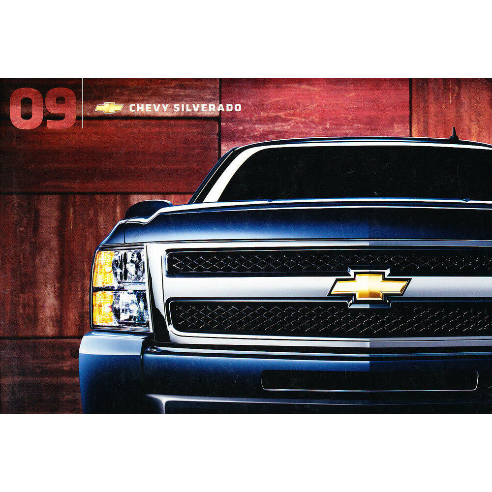 2009 Chevrolet Chevy Silverado Truck 44-page Sales Brochure Catalog 