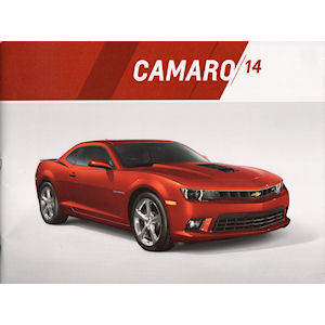 New Car Sales Brochure of the 2014 Chevrolet Camaro Coupe Convertible