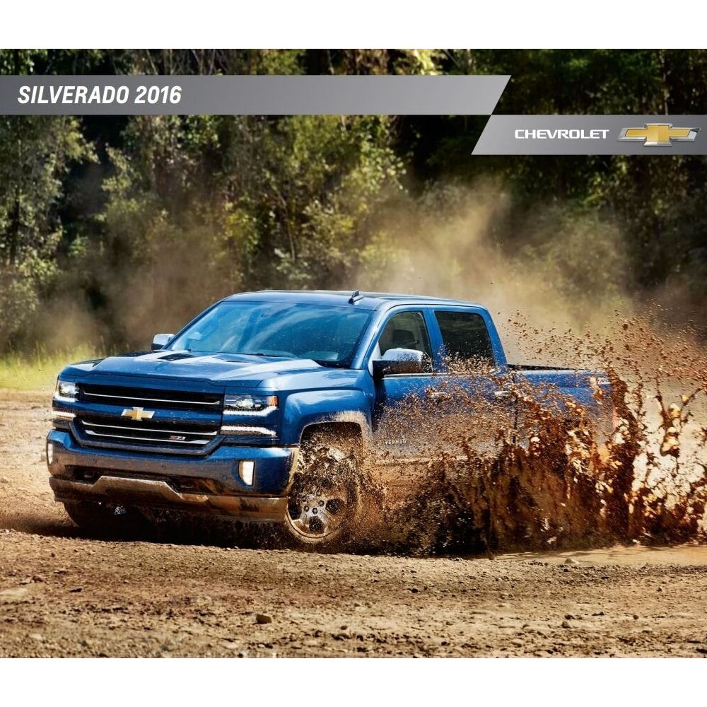 Sales Brochure - 2016 Chevy Silverado (english)