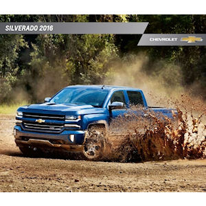 New Car Sales Brochure of the 2016 Chevrolet Silverado Trucks