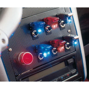 Foliatec Kill Switch Schalter (blaue LED + Clear Cover)