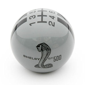 Shelby 6-Gang Schaltknauf grau für 07-14 Shelby GT500 Shelby 6-Gang Schaltknauf grau für 07-14 Shelby GT500