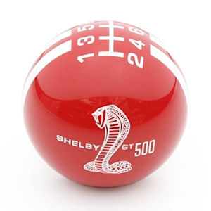 Shelby 6-Gang Schaltknauf rot für 2007-14 Shelby GT500 Shelby 6-Gang Schaltknauf rot für 2007-14 Shelby GT500