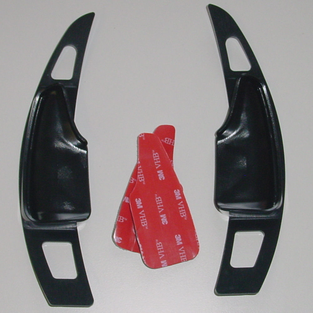 Schaltwippen Aluminium (schwarz) 16-24 Chevy Camaro