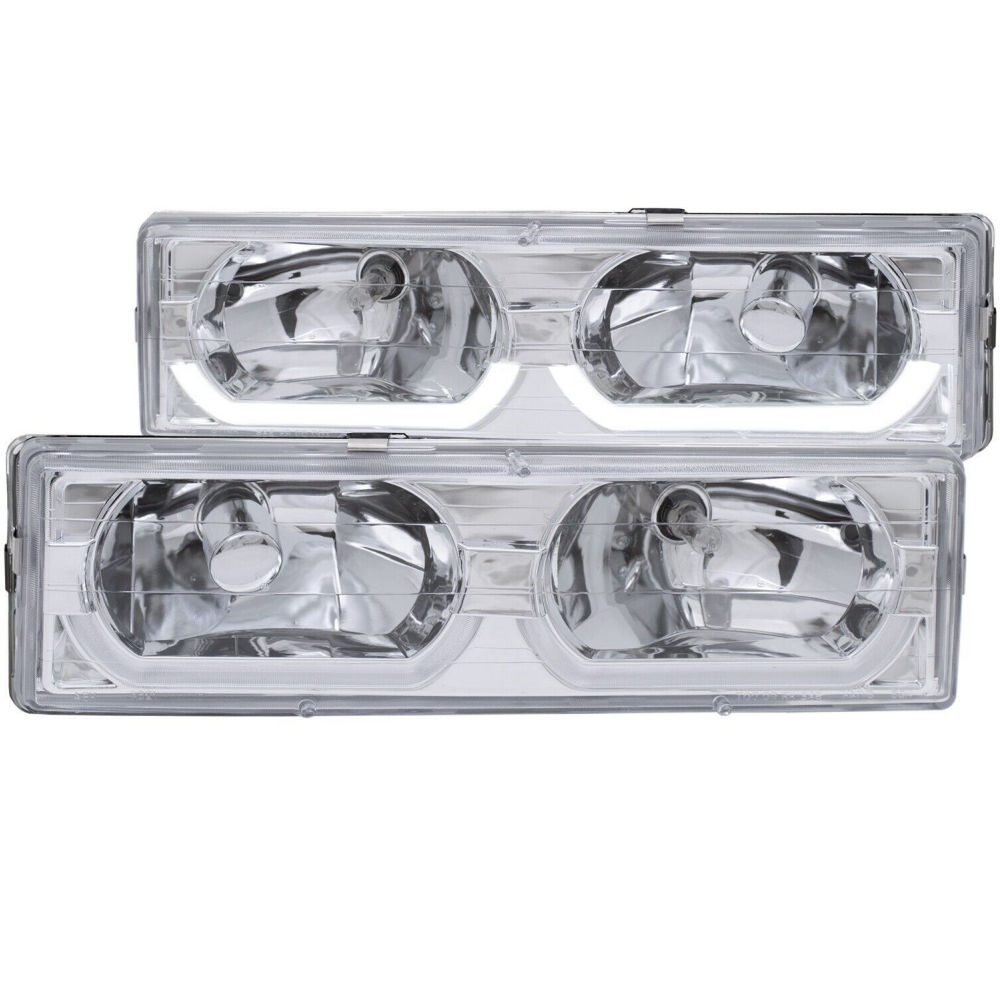 Scheinwerfer Halogen/LED C (Chrom) 88-99 GM Trucks