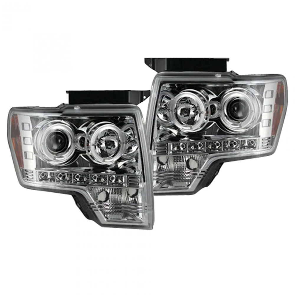 Scheinwerfer Projektor CCFL (Chrom) 09-14 Ford F150
