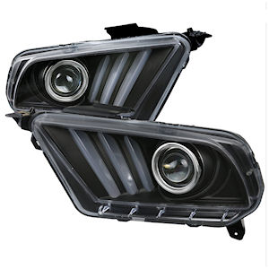 Projektor LED Bar/DRL Scheinwerfer-Satz für 2010-2014 Ford Mustang Projektor LED Bar/DRL Scheinwerfer-Satz für 2010-2014 Ford Mustang