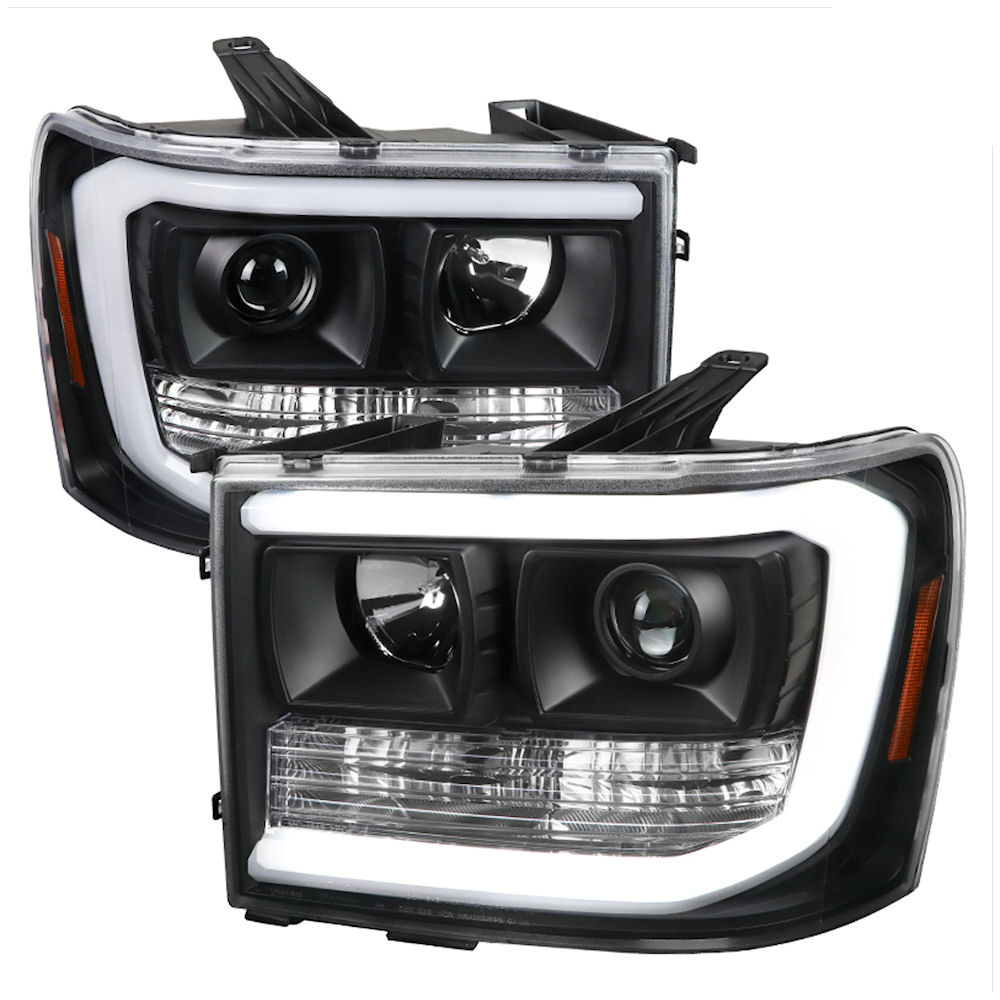Scheinwerfer Projektor LED (schwarz) 07-13 GMC Sierra