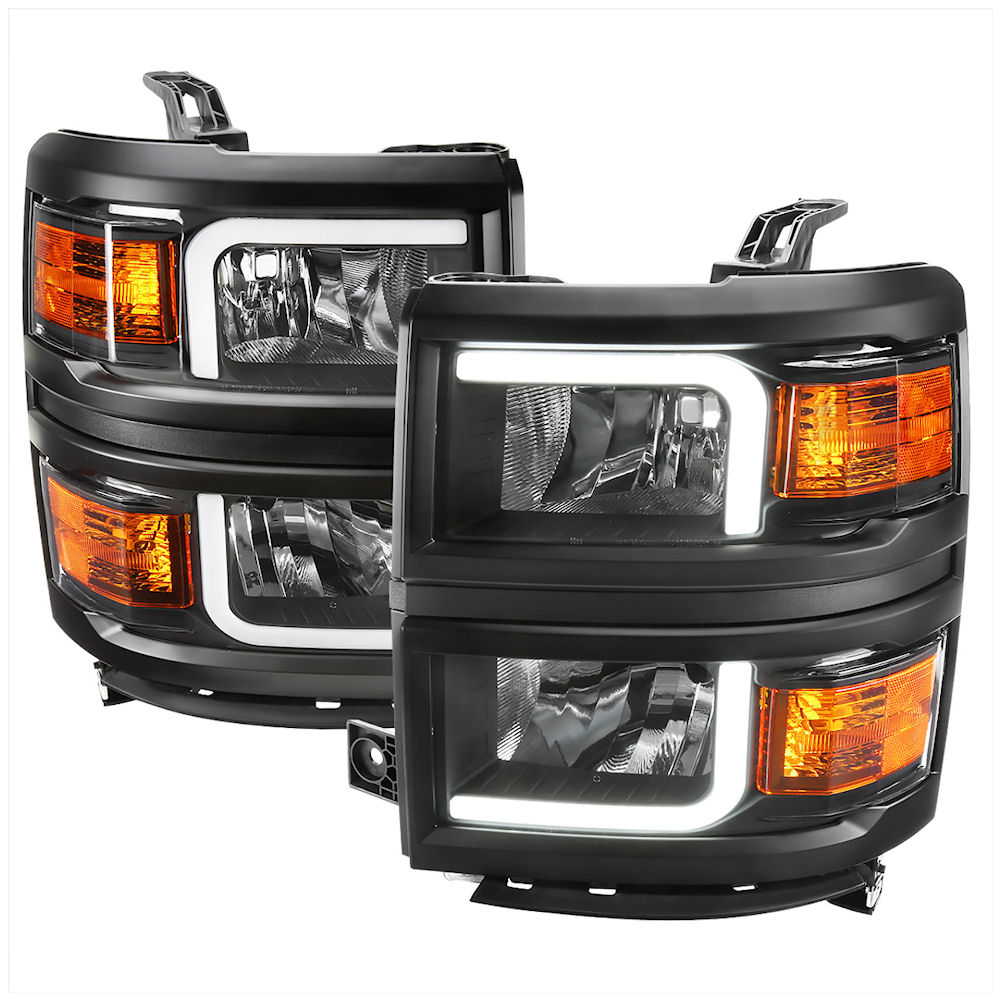 Scheinwerfer Projektor LED (schwarz) 14-15 Chevy Silverado