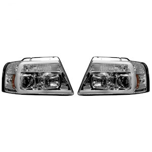 Recon OLED Scheinwerfer (Chrom) f�r 2004-2008 Ford F150