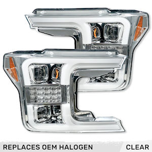 Recon OLED Scheinwerfer (Chrom) für 2018-2020 Ford F150 Recon OLED Scheinwerfer (Chrom) für 2018-2020 Ford F150