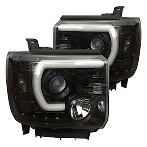 Recon OLED Scheinwerfer (Smoked) für 2014-18 GMC Sierra Recon OLED Scheinwerfer (Smoked) für 2014-18 GMC Sierra