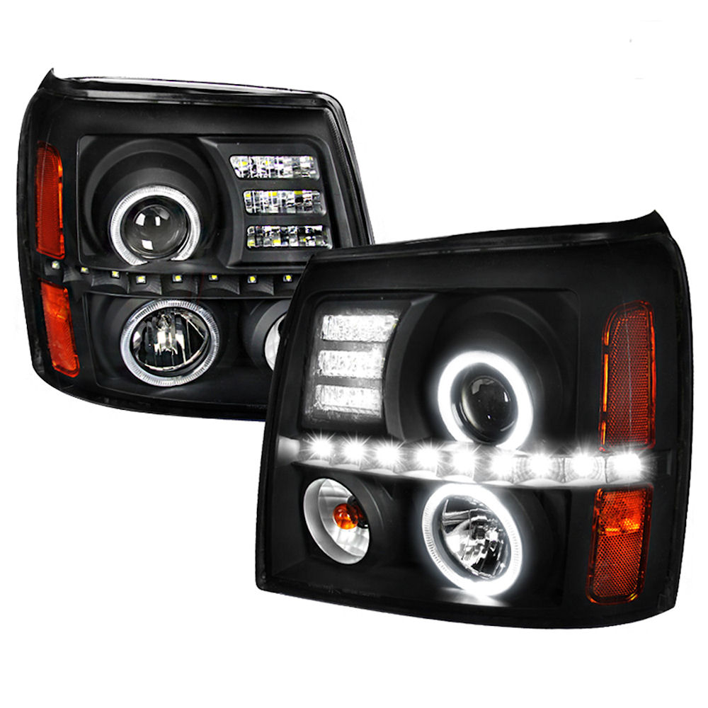 Scheinwerfer Projektor (schwarz) 02-06 Cadillac Escalade