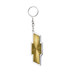 Chevy Bowtie Schl�sselanh�nger aus Aluminium von Pilot 