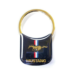 Schl�sseanh�nger Ford Mustang Tribar Pony Logo