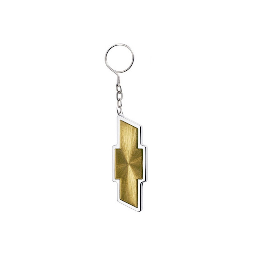 Schl�sselanh�nger - Chevy Bowtie (gold)