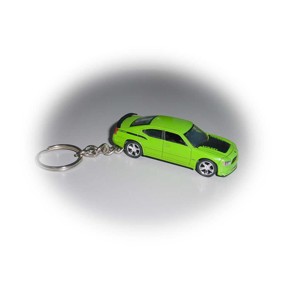 Schl�sselanh�nger - Dodge Charger Daytona (gr�n) 1/64