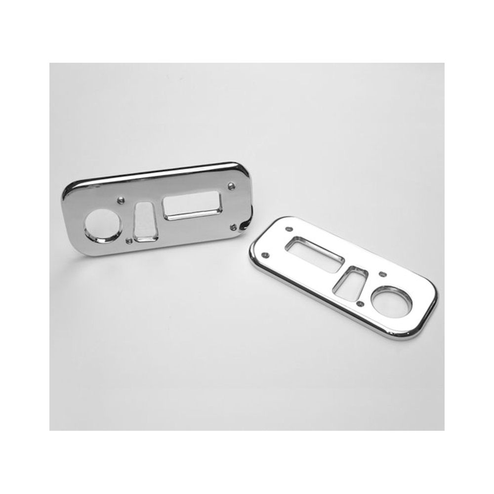 Seat Adjuster Bezels Billet (Chrome) 03-09 Hummer H2