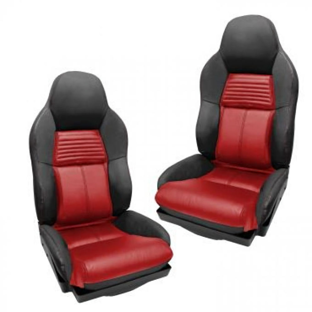 Seat Covers Leather LH/RH (Standard) 94-96 Chevy Corvette