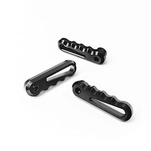 LG Billet Seat Levers in black for 1995-1998 GM Trucks