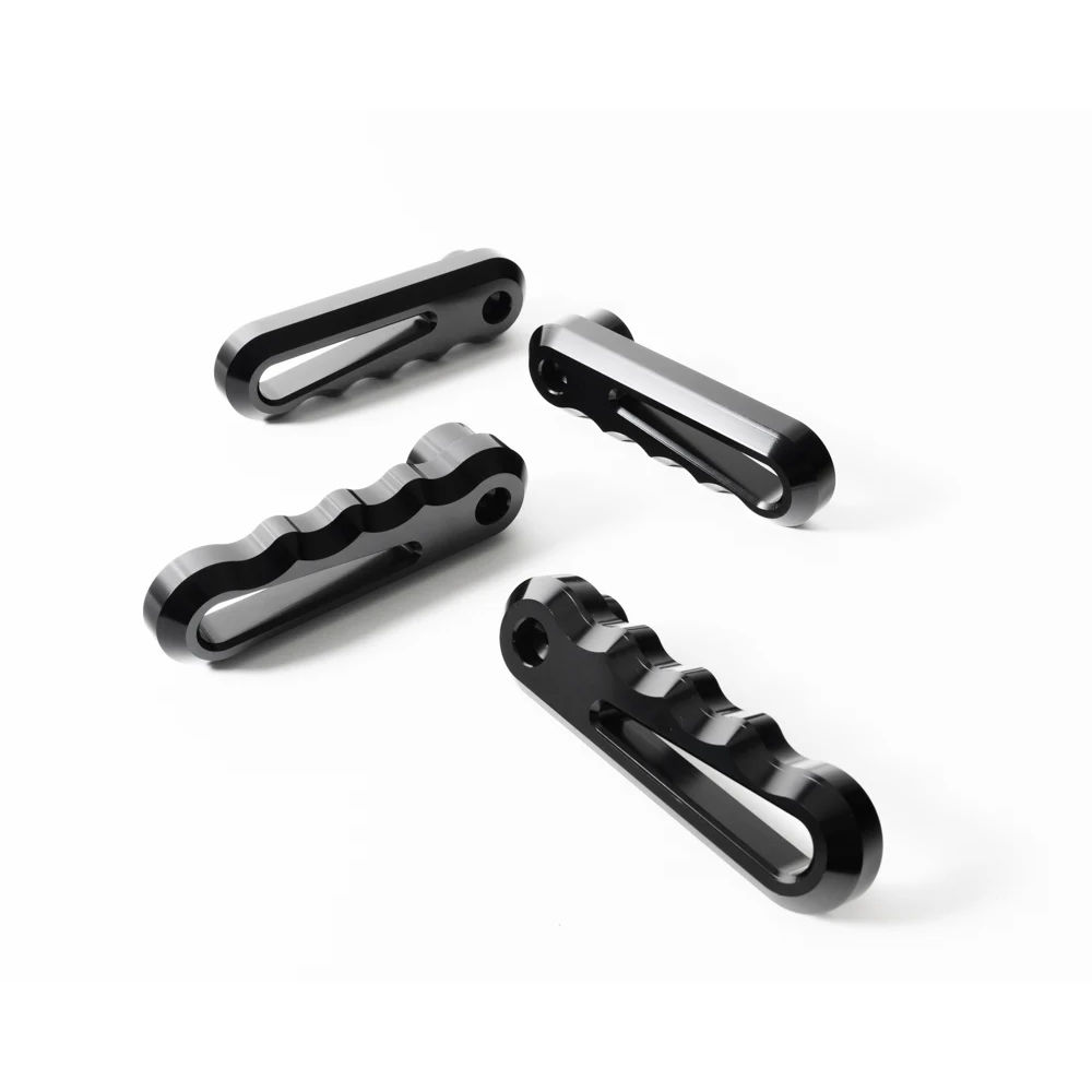 Seat Levers Billet 4x (black) 95-99 GM Trucks/SUV