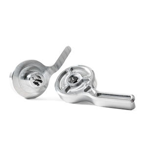 LG Billet Seat Levers silver for 99-06 Chevy Silverado