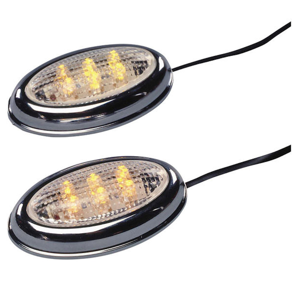 Seiten-Blinker LED (Chrom) universal
