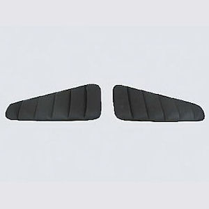 Seitenscheiben-Covers von Street Scene für 2005-2009 Ford Mustang Seitenscheiben-Covers von Street Scene für 2005-2009 Ford Mustang