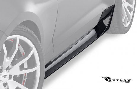 CDC Outlaw Seitenschweller für 2015-2023 Ford Mustang CDC Outlaw Seitenschweller für 2015-2023 Ford Mustang