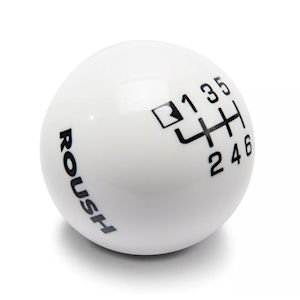 Roush 6-Speed Shifter Ball white for 11-14 Ford Mustang