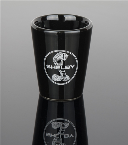 Shot Glass - SHELBY Snake (black) 1.75 oz