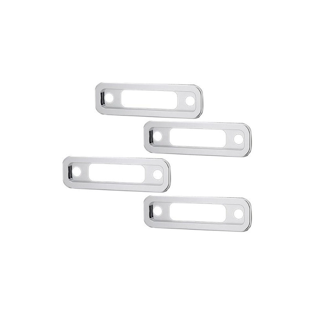 Side Marker Bezels Billet (Chrome) 03-09 Hummer H2