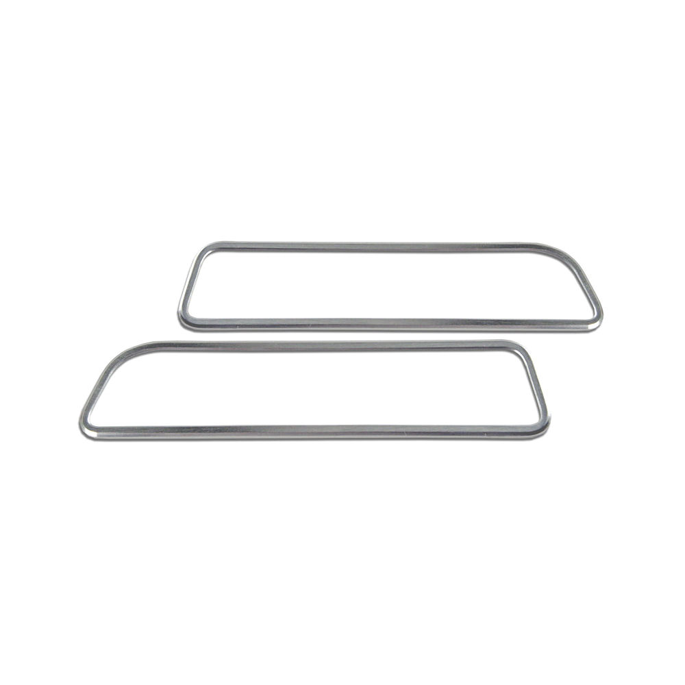 Side Marker Bezels Billet (Satin) 05-09 Ford Mustang
