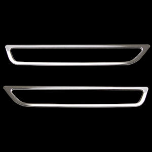 UPR Billet Sidemarker Light Bezels Rear 2010-1014 Ford Mustang